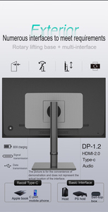 จอภาพ QLED IPS สีดำ ขนาด 27 นิ้ว ความละเอียด <span class=keywords><strong>4K</strong></span> 60Hz/<span class=keywords><strong>144Hz</strong></span> 1ms 5ms G-Sync FreeSync <span class=keywords><strong>HDR</strong></span> 100% sRGB สำหรับเล่นเกมและงานออกแบบกราฟิก - Product Image 6