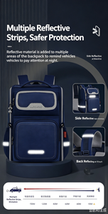 Mochila Impermeable de Gran Capacidad para Niños, Estilo Británico, para Primaria (Grados 1-6), Ultraligera y Transpirable - Product Image 6
