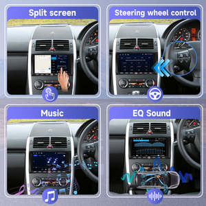 Lecteur DVD de voiture pour Mercedes-Benz B200 2008-2011 9'' <span class=keywords><strong>4</strong></span>+64G <span class=keywords><strong>Autoradio</strong></span> pour voiture sans fil CarPlay/Android Auto Clavier piano GPS WIFI - Product Image 2