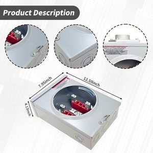 Presa per Contatore Elettrico Residenziale 125A / Base per Contatore Elettrico - Product Image 3