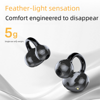 Direkt vom Hersteller: Ohrclip-Luftleitungs-Kopfhörer, Open-Ear-Ohrhörer, OWS-Headsets, TWS BT6.0 Kabellose Kopfhörer für Sport