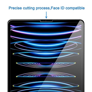 Protecteur d'écran <span class=keywords><strong>en</strong></span> verre trempé pour iPad Pro 12.9 "6/5/4/3 (<span class=keywords><strong>2022</strong></span>/2021/2020/2018), <span class=keywords><strong>film</strong></span> transparent <span class=keywords><strong>en</strong></span> verre de dureté 9H, résistant aux rayures - Product Image 5