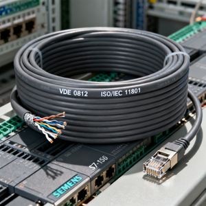 Premium <span class=keywords><strong>Cat6</strong></span> netwerkkabel Zuivere koperen kern 15m Duurzaam voor Duitse MVO's Kantoren Werknemers op afstand Hoge snelheid internet - Product Image 1
