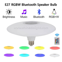 Ampoule Led intelligente musique lumière rvb coloré E27 support de lampe télécommande lumière haut-parleur décoration atmosphère lampe