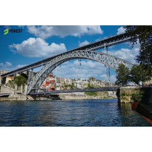 สะพานเหล็กสำเร็จรูป DIN 18800-40เมตรช่วงที่ชัดเจน, วัสดุ Q345B - Product Image 6