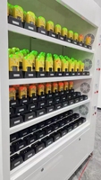 Armoire de charge intelligente et portable pour instruments, capacité 100 appareils, gestion personnalisée des équipements d'atelier, casier de charge