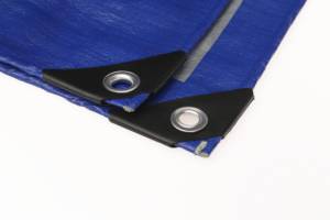 Hoja de lona de PE/PP duradera en azul y blanco <span class=keywords><strong>para</strong></span> traje de baño, tienda industrial, toldo versátil <span class=keywords><strong>para</strong></span> exteriores <span class=keywords><strong>para</strong></span> productos agrícolas - Product Image 4