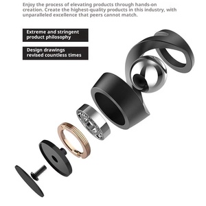 Yuanchengming Gyroscope de bureau rotatif flottant, Gadget anti-stress et de relaxation, Jouet spinner manuel de pointe en alliage métallique - Product Image 4