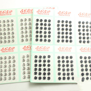 8Mm 10Mm 12Mm Đồng Brass Báo Chí Stud Nút Giá Rẻ Bán Buôn Trẻ Em Búp Bê Thủ Công May Mặc Vô Hình <span class=keywords><strong>6Mm</strong></span> Vòng Kim Loại Đẩy Snap Nút - Product Image 5