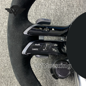 Volant de voiture rond en bois de pêche de haute qualité pour AMG GLB 35 45 GLE W204 C63 W212 W218 W207 W172 W223 - Product Image 2