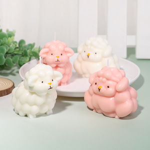 เทียนแกะน้อย เทียนนวดตัว เทียนหยดน้ำสีขาว สำหรับผู้ใหญ่ - Product Image 1