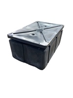 Ponton flottant en aluminium de bateaux de maison de ponton de rotomoule d'OEM ODM