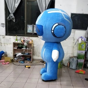 Meilleures ventes Costume de mascotte de robot gonflable personnalisé CE pour Halloween Carnaval et fête Utilisation inspirée pour <span class=keywords><strong>Prada</strong></span> - Product Image 3