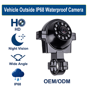 Caméra de véhicule extérieure IP68, vision nocturne Starlight, 1080P AHD, grand angle 165 degrés, anti-vandalisme, pour bus de transport, autocar, ODM/OEM - Product Image 1