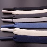 Vente en gros de cordons de serrage plats en nylon (enduits) pour vêtements chaussures sacs à haute ténacité et caractéristiques durables