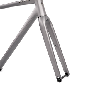 C6pro Aluminum Alloy Road Bike <b>Frame</b> Set with Carbon Fork and Lever Single Speed Light Weight for Adult - Product Image 5