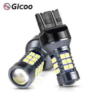 GICOO LED Highlight  Reverse Light Lamp T20 7440 1156 P21w BA15S 1157 7443 BAY15D P21/5W 3030 27 SMD - Product Image 4