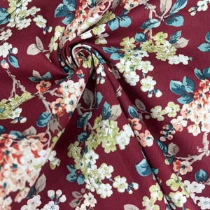 100% Cotton Poplin Dệt Vẻ Đẹp Hoa Hồng Hoa In Vải Cho Bé Gái Dresses Váy Áo Sơ Mi Phù Hợp Với Nhà Dệt May - Product Image 3