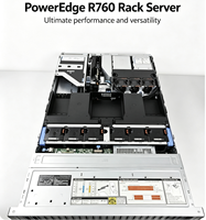 Serveur Rack 2U PowerEdge R760 avec Processeur Xeon Scalable, 16 Go de RAM, 1 To de Stockage, Prise en Charge NAS/GPU, Garantie 3 Ans, 4800 MT/s, En Stock