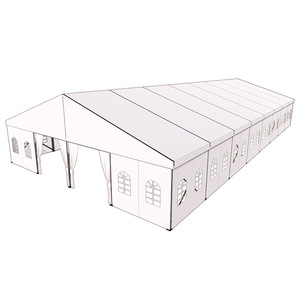 Carpa Industrial para Almacén de 20x100 pies, Estructura de Acero Ligero, Refugio Móvil de Almacenamiento para Uso Logístico en Fábricas - Product Image 1