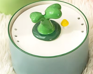 Distributeur d'eau électrique automatique en céramique de 1,5 L pour chat et chien Pompe silencieuse et source de charge d'abreuvoir de filtre pour chats et chiens - Product Image 3