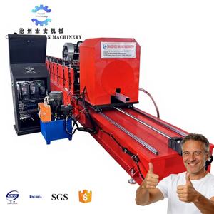 Máquina Automática de Conformación de Marcos de Puertas de Acero Inoxidable Multi-Especificaciones con PLC, Motor y Rodamientos - Product Image 1