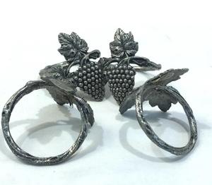 Top Selling Handmade Grape Design Metal <b>Napkin</b> <b>Ring</b> for Wedding Party in Bulk Rate From India - Product Image 4
