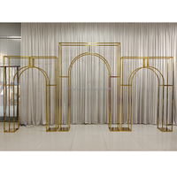 Arche de mariage en métal FURUN, accessoires de décoration de scène, vente en gros personnalisée |   Décoration de scène pour événements et banquets, fourniture d'usine