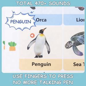 Livres sonores parlants avec plus de 470 mots Livres <span class=keywords><strong>audio</strong></span> électroniques interactifs pour les tout-petits - Product Image 6