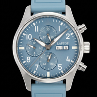 Montre mécanique pour homme de luxe haut de gamme, sportive, boîtier en acier inoxydable, verre saphir, chronographe, calendrier, multifonctionnelle
