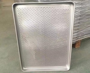 Bandeja de Horno Rectangular de Acero Inoxidable con Superficie Lisa, Apta para Uso en Horno, Segura para Alimentos, Ecológica y Apta para Lavavajillas, Suministro Directo de Fábrica - Product Image 4