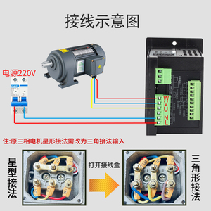ตัวแปลงความถี่ 220V 380V อินพุตเฟสเดียว ตัวควบคุมความเร็วมอเตอร์สามเฟส 400W 750W - Product Image 4