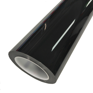 Glossy Black <b>Vinyl</b> <b>Wrap</b> High Gloss Car <b>Wrap</b> Film Self Adhesive Auto Body Sticker Bubble Free for Vehicle Modification - Product Image 6