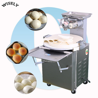 Machine commerciale à pain vapeur, diviseuse et bouleuse de pâte, machine à former des boules de pâte pour boulangerie
