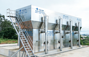 Équipement intégré de traitement des eaux, Grand dispositif de purification d'eau potable pour zones rurales, Filtre purificateur de puits 10t/h d'eau - Product Image 4