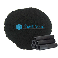 Poudre de charbon de bambou de qualité alimentaire, comestible