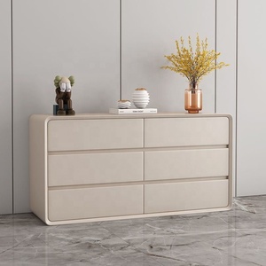<span class=keywords><strong>Commode</strong></span> à tiroirs en bois massif avec un grand espace de rangement, <span class=keywords><strong>blanche</strong></span>, 6 tiroirs, pour chambre à coucher, pour une organisation de <span class=keywords><strong>grande</strong></span> capacité - Product Image 6