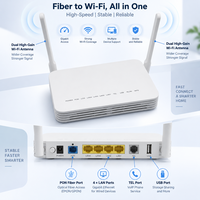 Modem Optik EG8141A5 XPON Fiber ONU 1GE GPON EPON FTTH Unit Jaringan Optik Akses Broadband Fiber