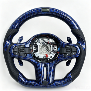Volant en fibre de carbone personnalisé au <span class=keywords><strong>prix</strong></span> d'usine pour <span class=keywords><strong>BMW</strong></span> G30 G31 G32 X3 G01 G82 G42 G20 M5 X4 G02 M2 G87 M3 G80 M4 F90 G11 - Product Image 6