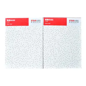 Usg boral hiện đại treo sợi khoáng Trần gạch nghệ thuật không thấm nước giả Trần len ban New New Zealand có nguồn gốc - Product Image 3