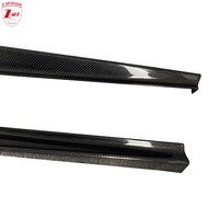 Z-ART Jupes latérales en fibre de carbone préimprégnée pour Ferrari 488 GTB Spyder 2015-2019, pièces de kit carrosserie pour pare-chocs latéral de voiture
