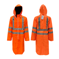 Veste de travail de sécurité haute visibilité réfléchissante, imperméable, en polyester Oxford Ripstop, prix fabricant