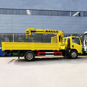 Camion-grue sur chenilles 6x4 tout-terrain, personnalisé en usine, avec bras télescopique <span class=keywords><strong>hydraulique</strong></span> de 25 tonnes - Product Image 2