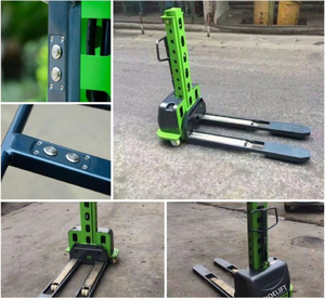<span class=keywords><strong>Mini</strong></span> <span class=keywords><strong>gerbeur</strong></span> électrique Chargeur manuel de palettes Chariot élévateur - Product Image 6