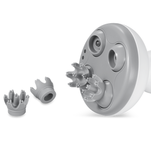 Handheld Mini Silicone Head Massager com 10 minutos Smart Timer Touchpoints <span class=keywords><strong>Soft</strong></span> <span class=keywords><strong>Massage</strong></span> Produto - Product Image 3