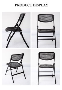 Hiện Đại Xách Tay Lưới Trở Lại Có Thể Gập Lại Ghế Văn Phòng Nhựa Thiết Kế Có Thể Điều Chỉnh Chiều Cao Cho Các Cuộc Họp Kinh Doanh Nhà Đào Tạo - Product Image 4