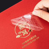 Etiquetas Metálicas de PVC con Estampado Dorado, Película Desprendible, Impresión por Transferencia UV, Pegatinas de Cristal para Publicidad e Impresión de Logotipos