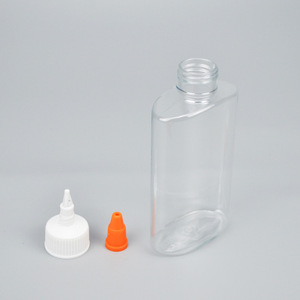 <b>Flat</b> 150Ml Pet Bottle With <b>Screw</b> Cap For Chemical Packaging - Product Image 4