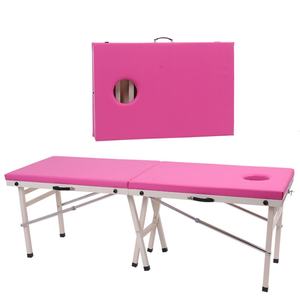 Camilla de Masaje Portátil de Ocho Patas, Camilla de Metal para Salón de Belleza, SPA, Fisioterapia, Plegable, para Atención Médica Ambulatoria y Hoteles - Product Image 2