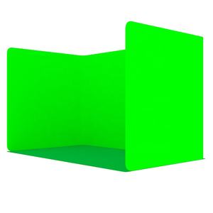 الجملة 360 كابينة تصوير شاشة خضراء كروما مفتاح خلفية شاشة خضراء الفيديو خلفية - Product Image 4
